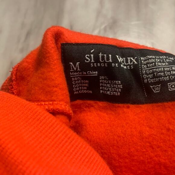Si tu veux red men’s superstack sweatpants size medium - Picture 7 of 7